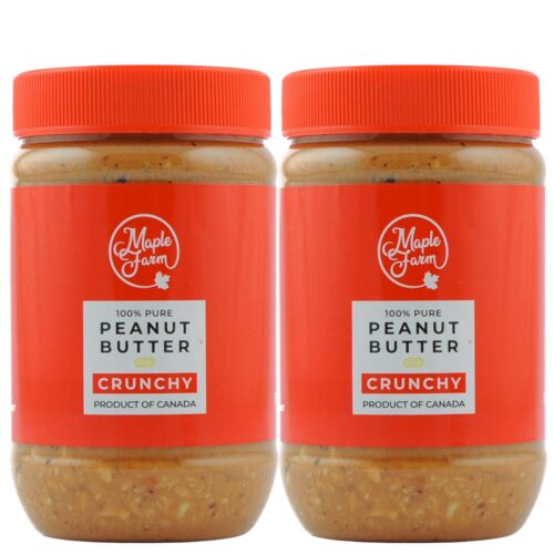 MapleFarm peanut butter crunchy 1kg