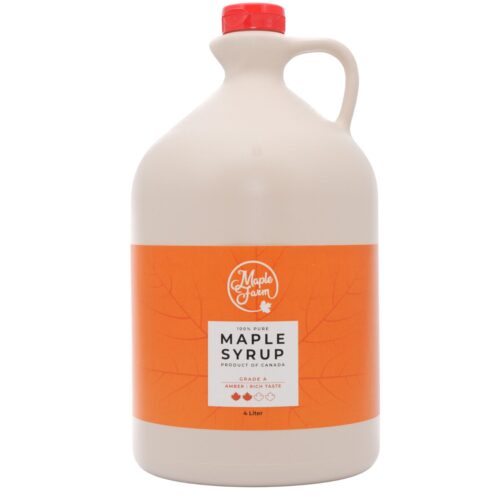 MapleFarm maple syrup Amber carafe 4L