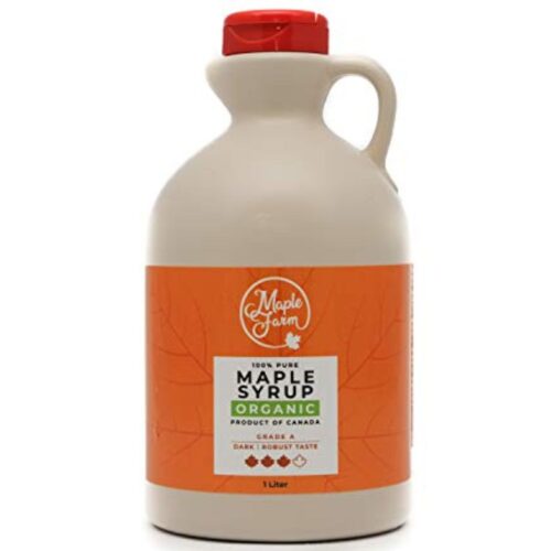 MapleFarm Maple syrup BIO Dark jug 1L