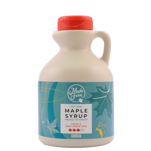 MapleFarm maple syrup dark 500ml jug - limited edition summer