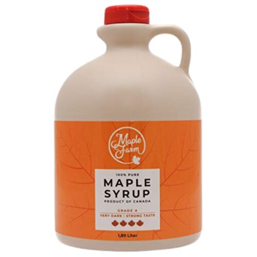 MapleFarm maple syrup Very Dark carafe 1,89L