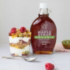 MapleFarm puro sciroppo d'acero da agricoltura biologica - granole e yogurt