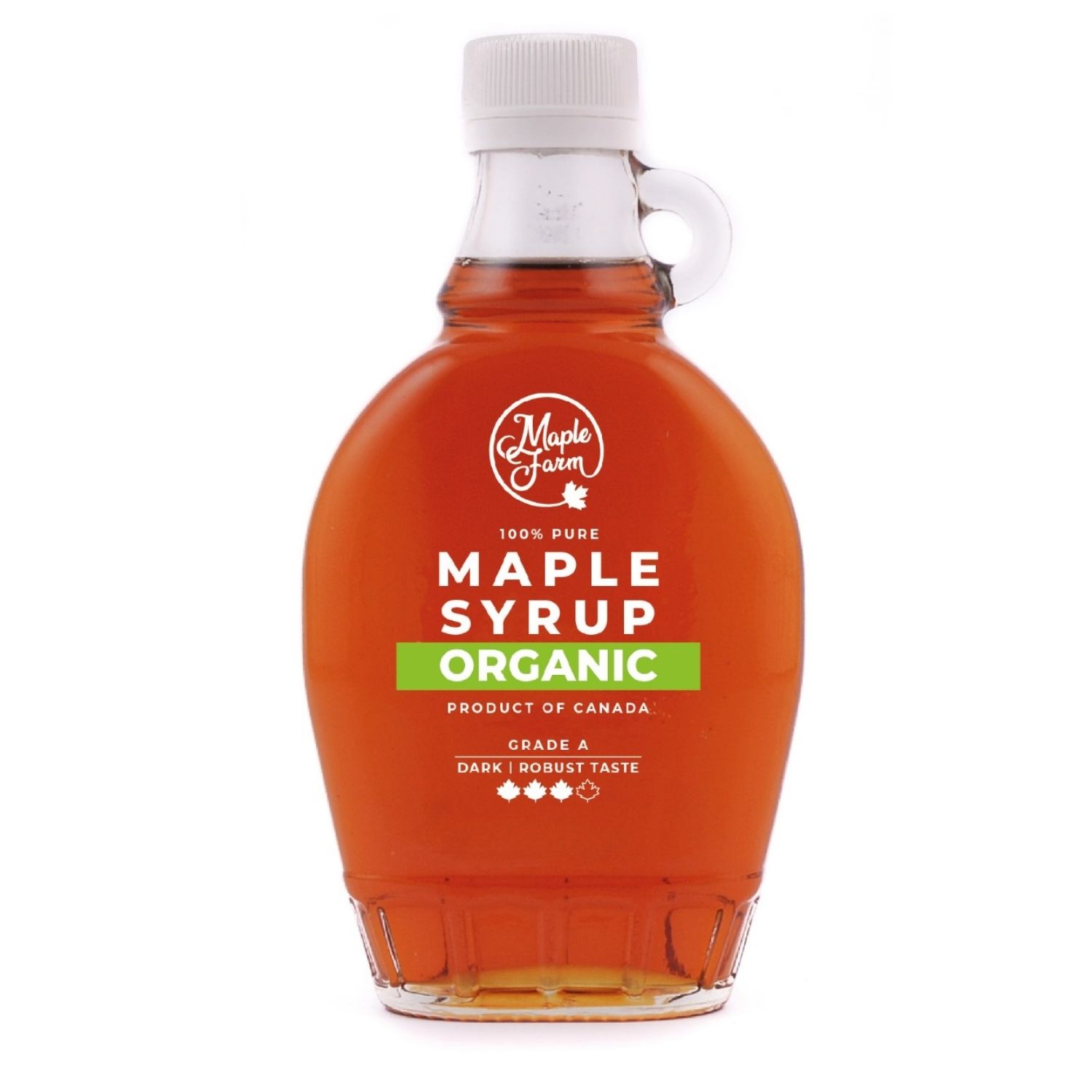 Certified Organic Maple Syrup: Dark Color and Robust Taste