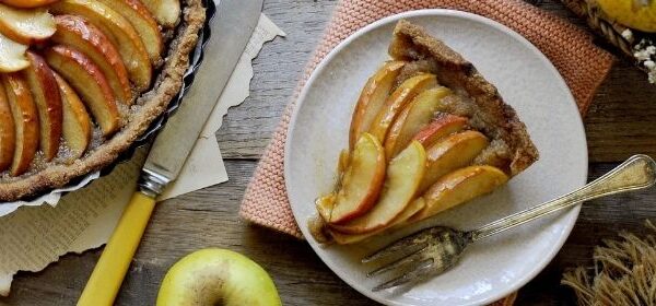 MapleFarm apple tart torta di mele vegana allo sciroppo d'acero