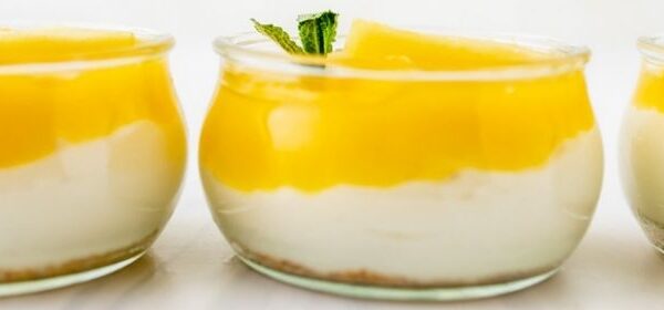 MapleFarm Mini cheesecake con ananas e sciroppo d'acero - ricetta