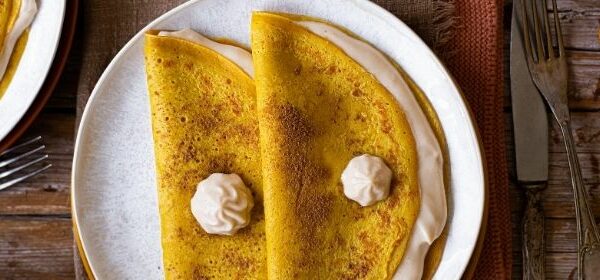 MapleFarm Crepes alla zucca con crema d'acero - ricetta