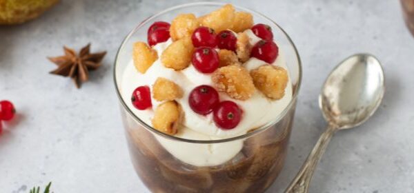 MapleFarm Pere speziate allo sciroppo d'acero con crema al mascarpone - ricetta