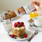 MapleFarm Puro sciroppo d'acero -bustina monodose su pancake